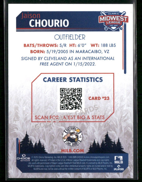 2025 Midwest League Top Prospects MWL Jaison Chourio