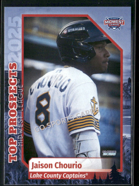 2025 Midwest League Top Prospects MWL Jaison Chourio