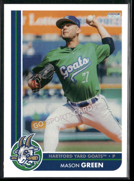 2025 Hartford Yard Goats Mason Green