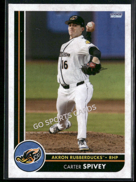 2025 Akron RubberDucks Carter Spivey