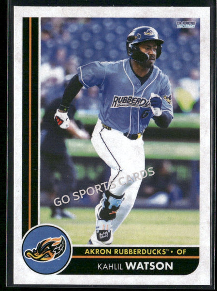 2025 Akron RubberDucks Kahlil Watson