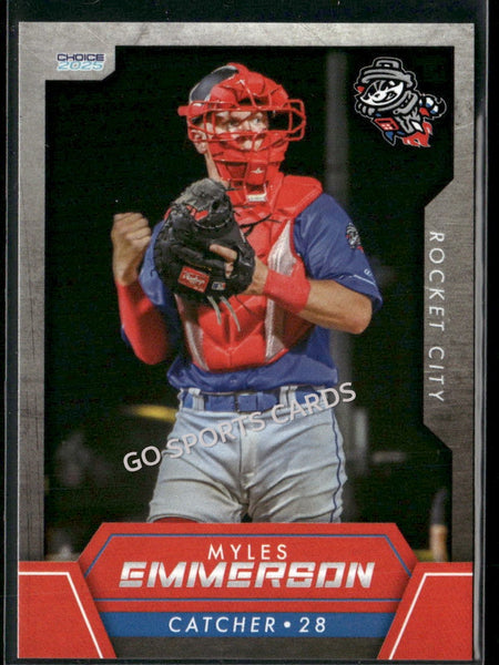 2025 Rocket City Trash Pandas Myles Emmerson