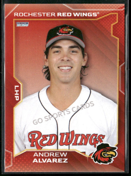 2025 Rochester Red Wings Andrew Alvarez