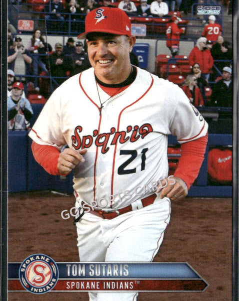 2025 Spokane Indians Tom Sutaris