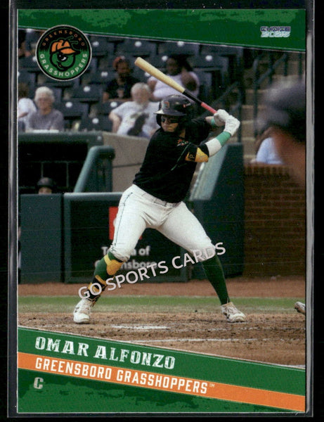 2025 Greensboro Grasshoppers Omar Alfonzo
