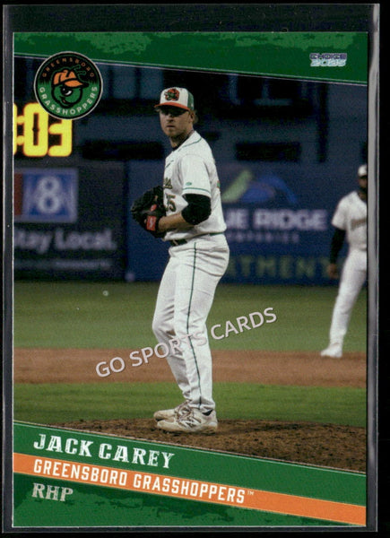 2025 Greensboro Grasshoppers Jack Carey