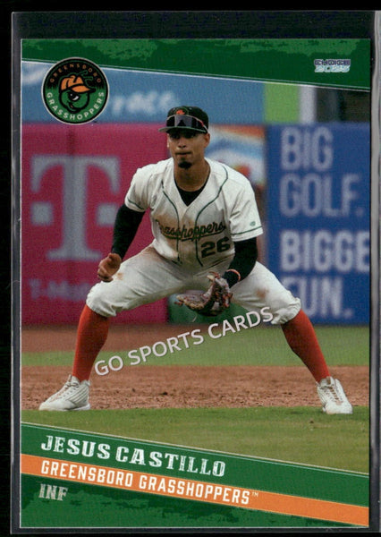 2025 Greensboro Grasshoppers Jesus Castillo