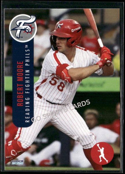 2025 Reading Fightin Phils 2nd Robert Moore