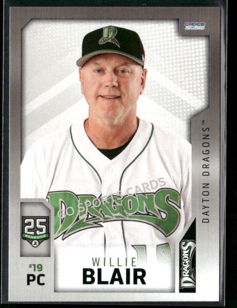 2025 Dayton Dragons Willie Blair