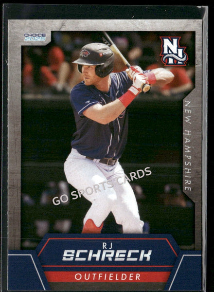 2025 New Hampshire Fisher Cats RJ Schreck