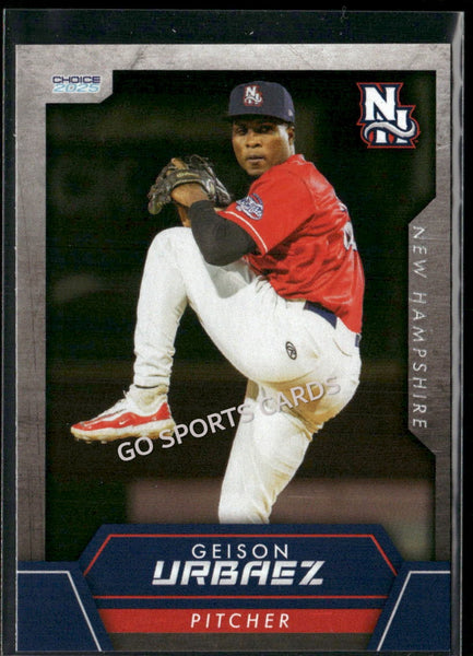 2025 New Hampshire Fisher Cats Geison Urbaez