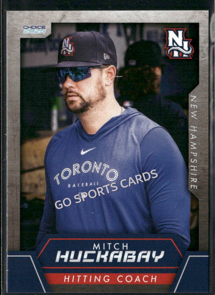 2025 New Hampshire Fisher Cats Mitch Huckabay