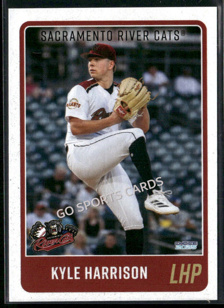 2025 Sacramento River Cats Kyle Harrison
