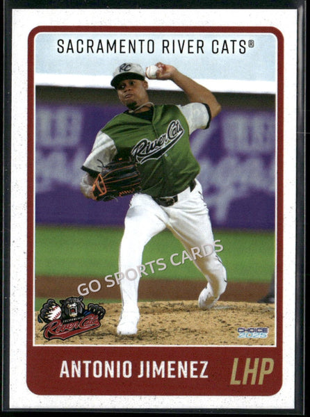 2025 Sacramento River Cats Antonio Jimenez