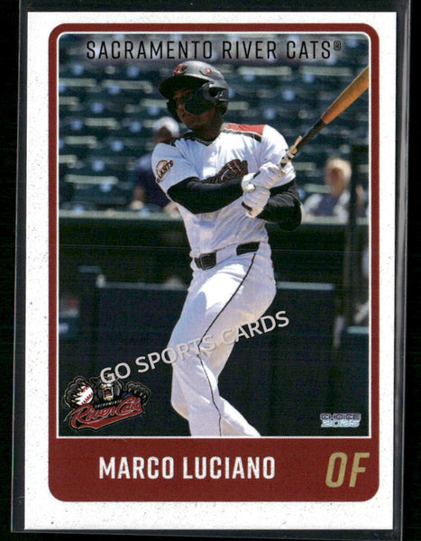 2025 Sacramento River Cats Marco Luciano