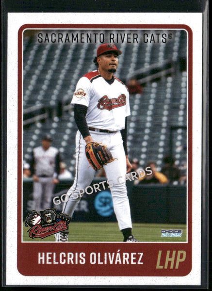 2025 Sacramento River Cats Helcris Olivarez