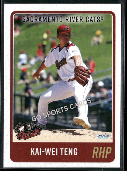 2025 Sacramento River Cats Kai Wei Teng