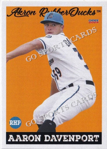 2024 Akron RubberDucks Aaron Davenport