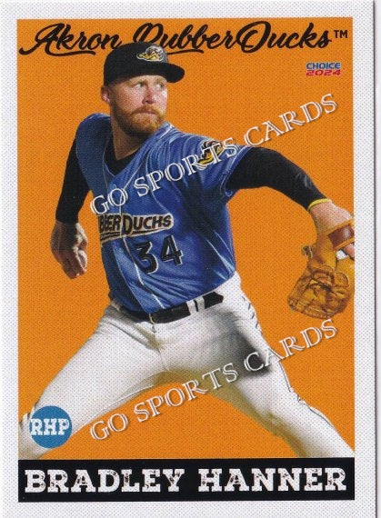 2024 Akron RubberDucks Bradley Hanner