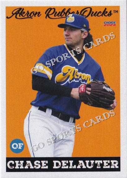 2024 Akron RubberDucks Chase Delauter