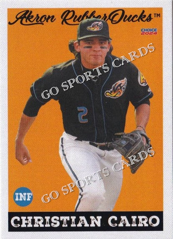 2024 Akron RubberDucks Christian Cairo