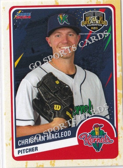 2024 Cedar Rapids Kernels Christian Macleod