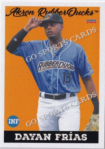 2024 Akron RubberDucks Dayan Frias