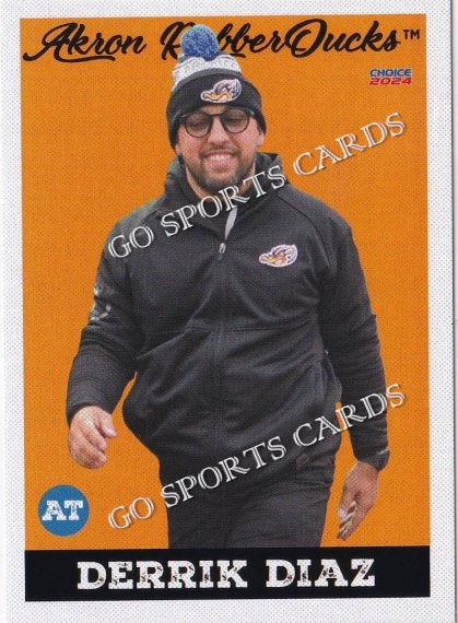 2024 Akron RubberDucks Derrik Diaz