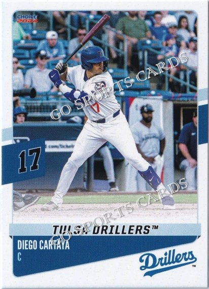 2024 Tulsa Drillers Diego Cartaya