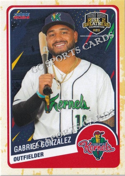2024 Cedar Rapids Kernels Gabriel Gonzalez
