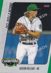 2023 Norfolk Tides Champions Jackson Holliday – Go Sports Cards