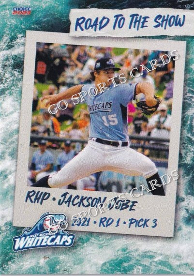 2023 West Michigan Whitecaps Road To The Show Jackson Jobe