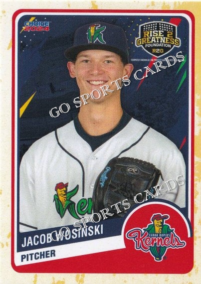 2024 Cedar Rapids Kernels Jacob Wosinski