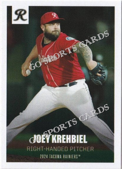 2024 Tacoma Rainiers Joey Krehbiel