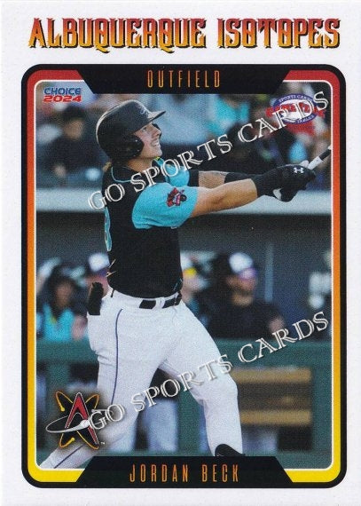 2024 Albuquerque Isotopes Jordan Beck