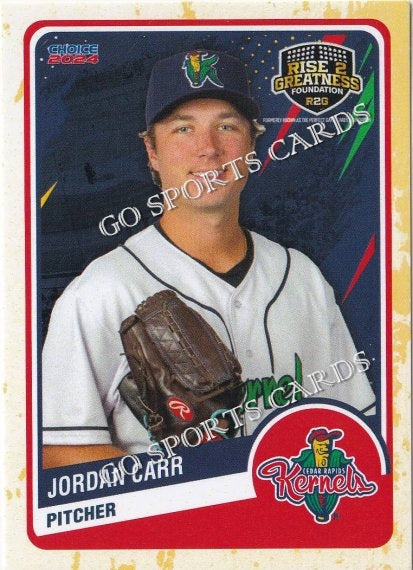 2024 Cedar Rapids Kernels Jordan Carr