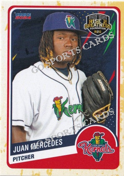 2024 Cedar Rapids Kernels Juan Mercedes