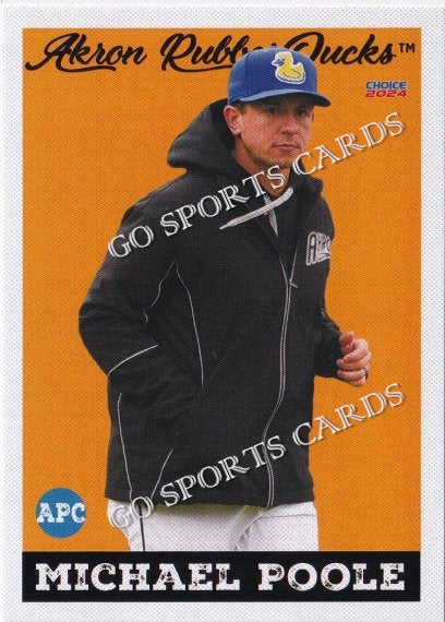 2024 Akron RubberDucks Michael Poole
