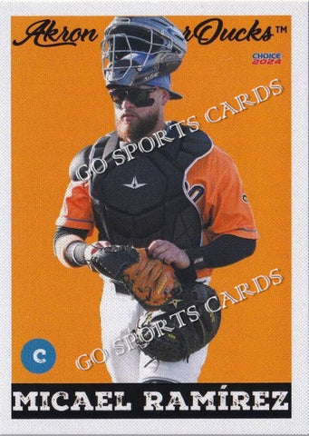 2024 Akron RubberDucks Micael Ramirez