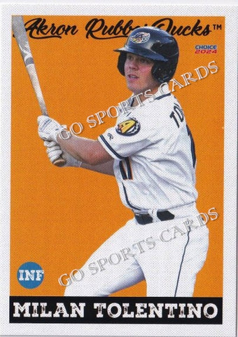 2024 Akron RubberDucks Milan Tolentino