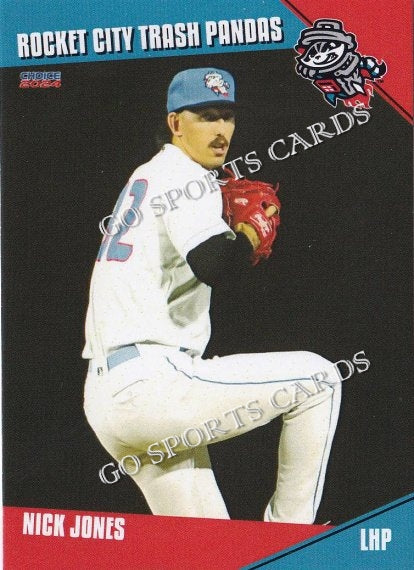 2024 Rocket City Trash Pandas Nick Jones