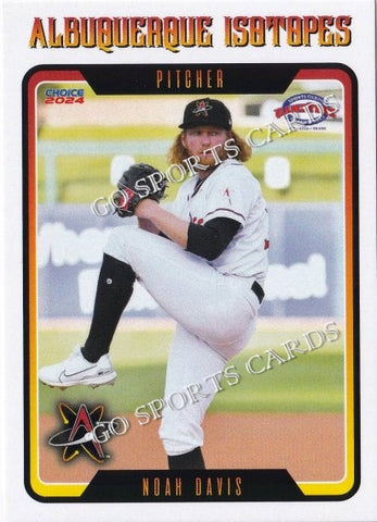 2024 Albuquerque Isotopes Noah Davis