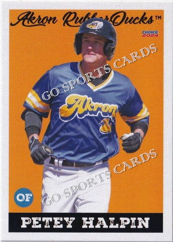 2024 Akron RubberDucks Petey Halpin