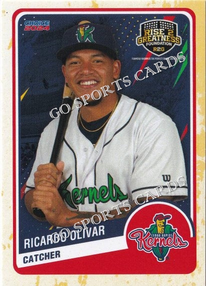 2024 Cedar Rapids Kernels Ricardo Olivar