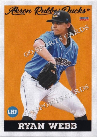 2024 Akron RubberDucks Ryan Webb