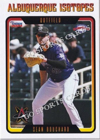 2024 Albuquerque Isotopes Sean Bouchard