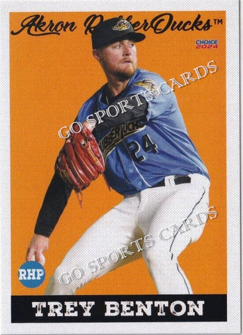 2024 Akron RubberDucks Trey Benton