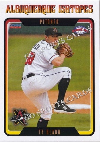 2024 Albuquerque Isotopes Ty Blach