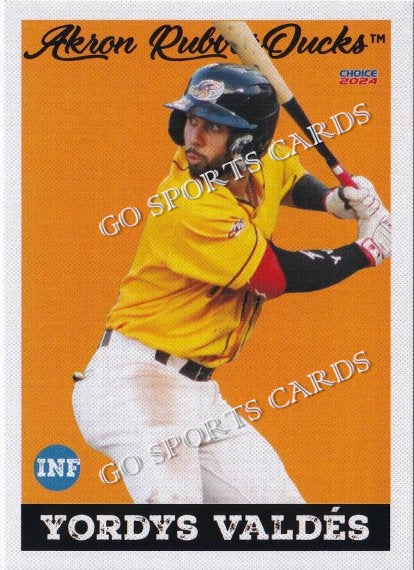 2024 Akron RubberDucks Yordys Valdes