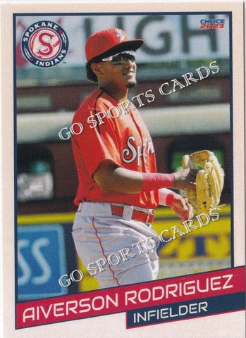 2023 Spokane Indians Aiverson Rodriguez